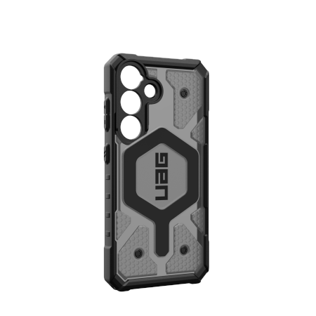UAG Pathfinder Clear Magnet -  obudowa ochronna do Samsung Galaxy S25 5G z wbudowanym modułem magnetycznym (ash)