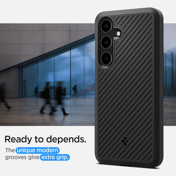 Hülle Spigen Core Armor Samsung Galaxy S24 MATTE Schwarz Case