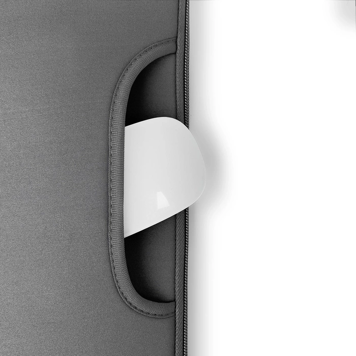 Maletín universal maletín portatil 15.6&#39;&#39; organizador tablet ordenador gris