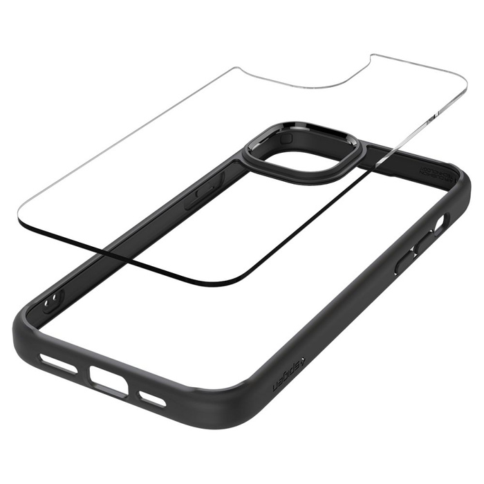Case Spigen Ultra Hybrid iPhone 15 Plus MATTE Black Case