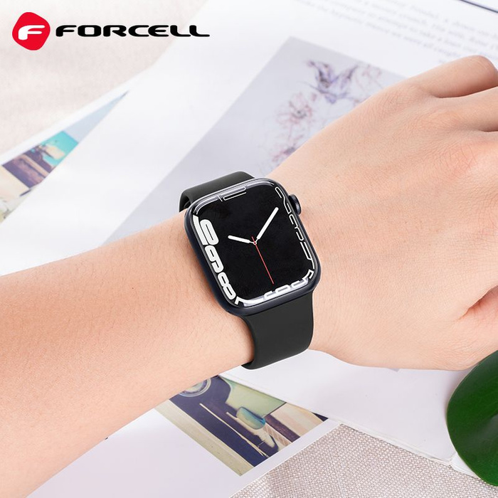 FORCELL F-DESIGN FA01 pasek do APPLE Watch 38 / 40 / 41 mm czarny