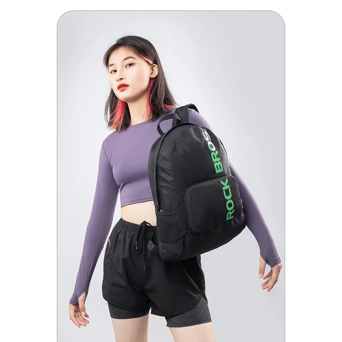 Rockbros H10-BK Sport-Faltrucksack 18 l – Schwarz