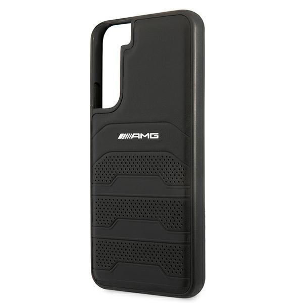 AMG AMHCS22MGSEBK S22+ S906 black/black hardcase Leather Debossed Lines