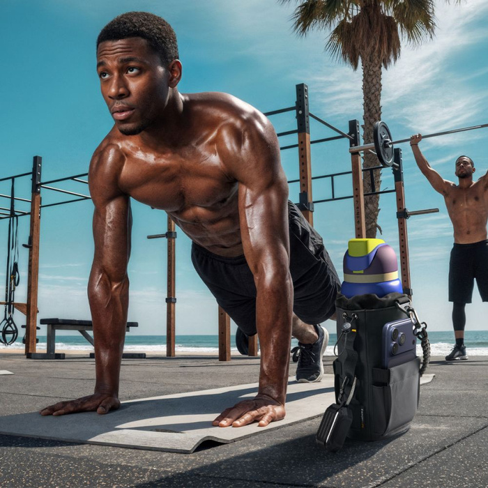 Spigen LF500 BEUTELTASCHE SCHWARZ