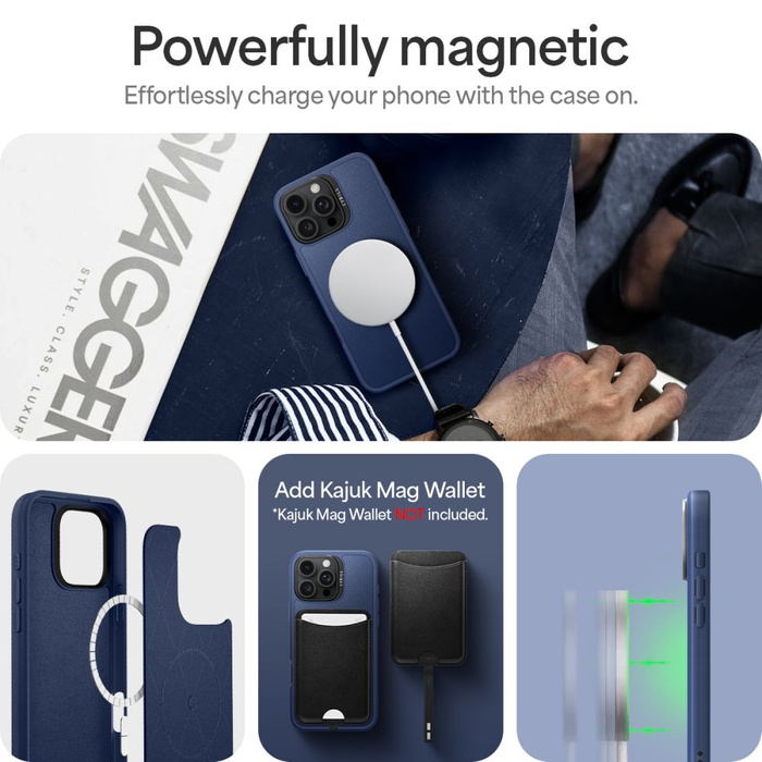 Hülle Spigen Mag MagSafe IPhone CYRILL KAJUK 16 PRO MAX NAVY