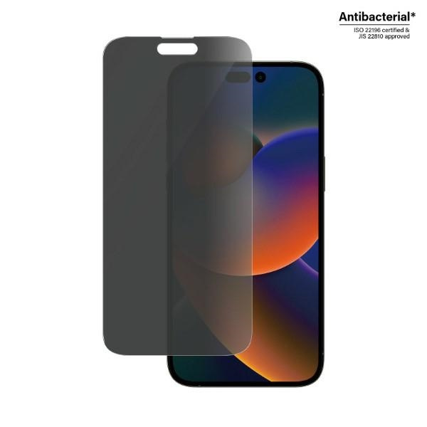 Glass PanzerGlass Classic Fit iPhone 14 Pro Max 6.7" Privacy Screen Protection Antibacterial P2770