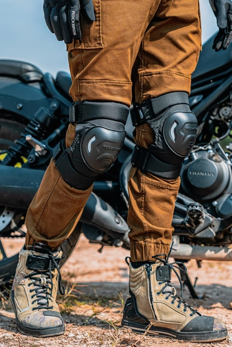 Rockbros 19230003001 genouillères - noir