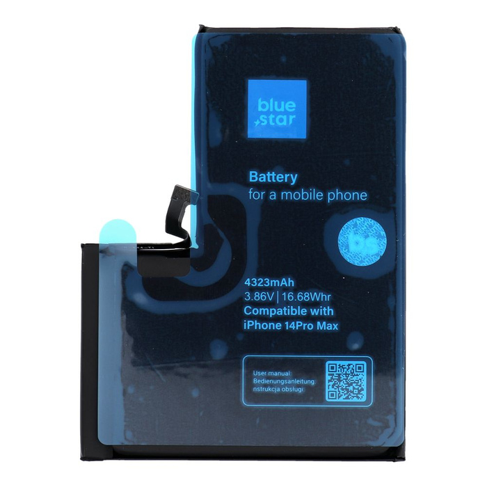 Bateria do iPhone 14 PRO MAX 4323 mAh Blue Star HQ