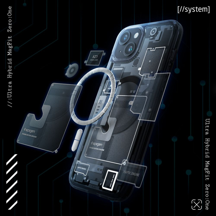 Obal Spigen Ultra Hybrid Mag MagSafe iPhone 15 Nula jedna Case