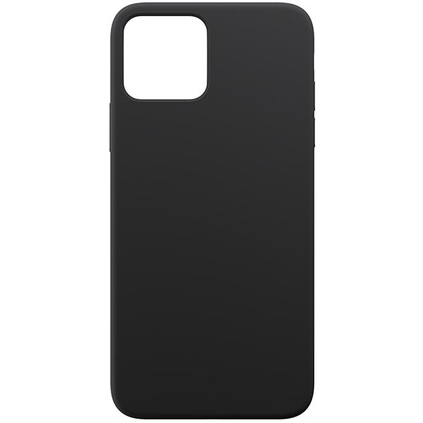 3mk Silicona Case iPhone 11 6,1" negro/negro