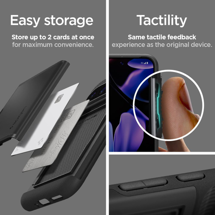 Spigen Slim Armor CS GOOGLE PIXEL 9 PRO XL NERO