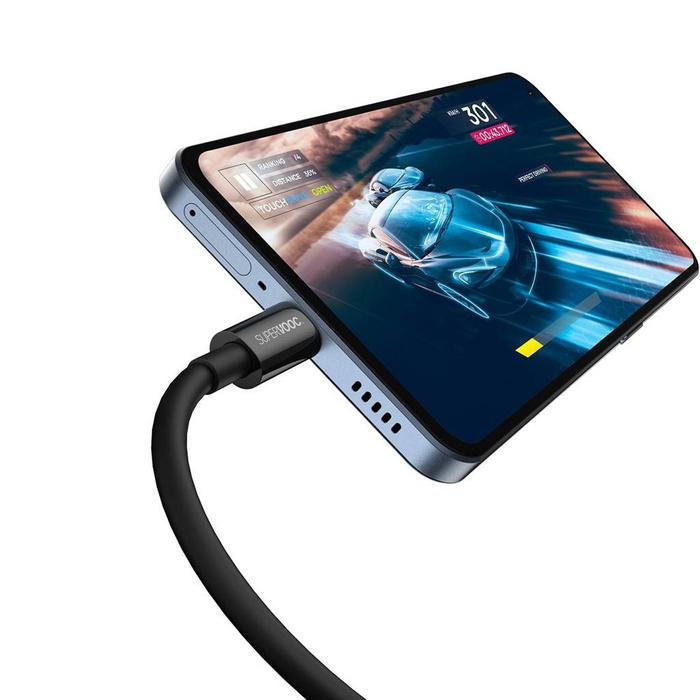 Baseus Superior Series SUPERVOOC USB-A zu USB-C Kabel 65W 2m schwarz