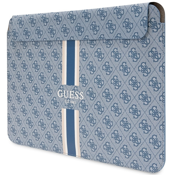 Guess Sleeve GUCS14P4RPSB 14" blue/ blue 4G Printed Stripes