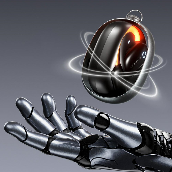 Słuchawki Bluetooth AWEI 5.4 TZ13 ANC +  stacja dokująca czarny/black