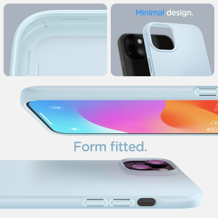 Coque Spigen Thin Fit iPhone 15 Mute Blue
