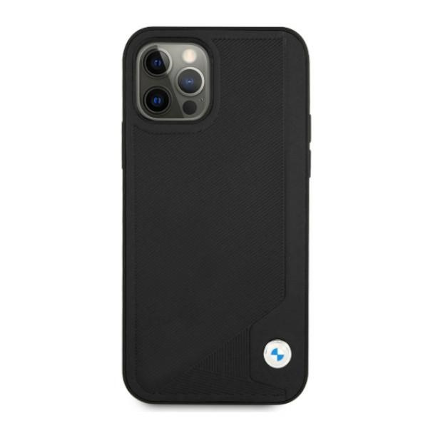  BMW   12 Pro Max Leather Deboss Black Hardcase