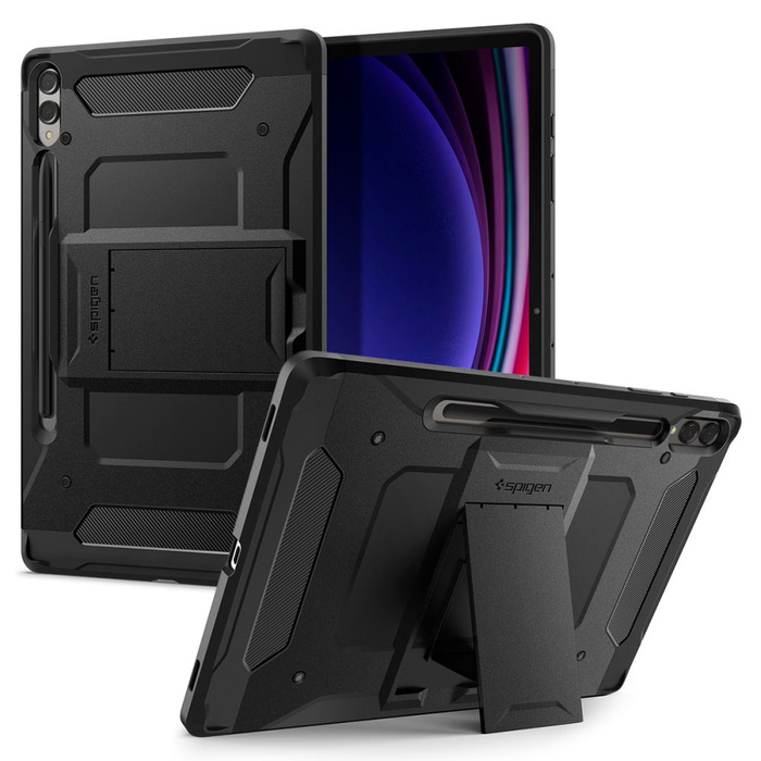 Obal Spigen Tough Armor "pro" Galaxy Tab S9+ Plus 12.4 X810 / X816B Black Case