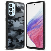 Ringke Fusion Matte tpu con marco para Samsung Galaxy A73 negra