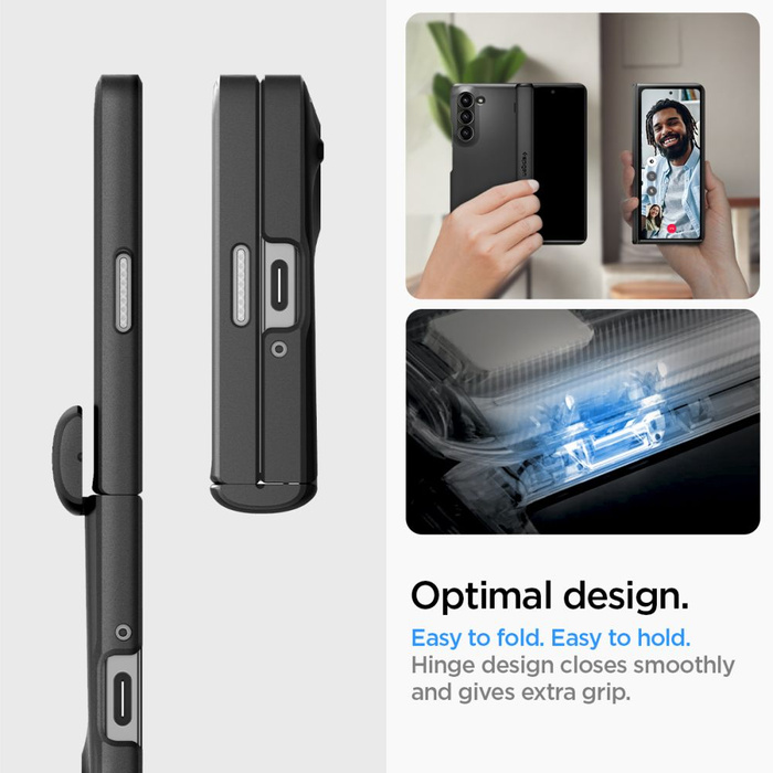 Spigen Slim Armor Z Fold PRO GALAXY 6 NEGRO