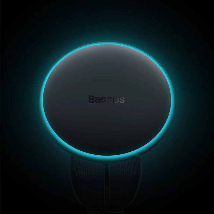 magnetic Car Phone Holder Baseus with wireless charging CW01 (Black)