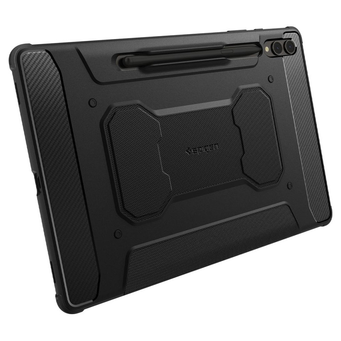 Obal Spigen Rugged Armor "pro" Galaxy Tab S9+ Plus 12.4 X810 / X816B Black Case