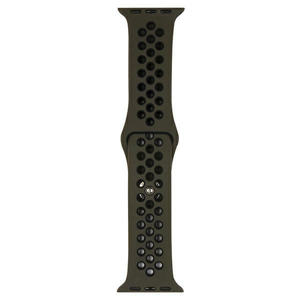 Beline pasek Apple Watch Sport Silicone38/40/41mm brązowo-czarny brown/black