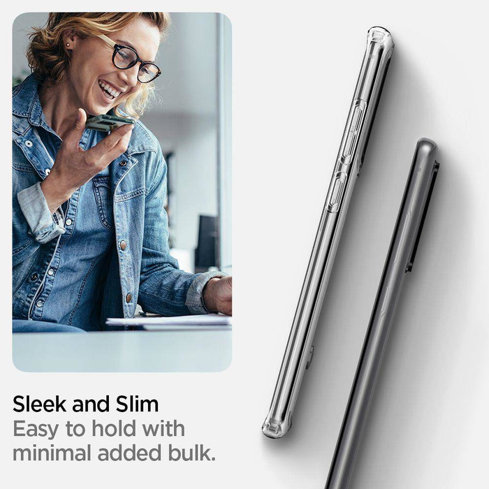 Telefontok SPIGEN Samsung Galaxy S20 Ultra Ultra Hybrid "s" Crystal Clear tok Crystal Clear Case