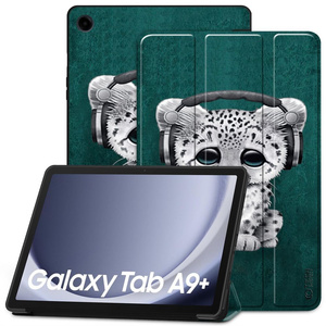Cover Tech-protect Smartcase Samsung Galaxy Tab A9+ Plus 11.0 X210 / X215 / X216 Sad Cat