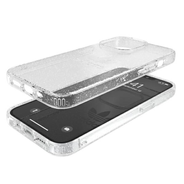 Adidas OR Protective iPhone 13 Pro / 13 6.1" Clear Case Glitter transparent 47120