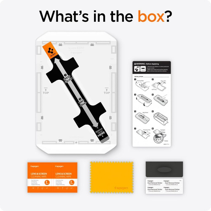 Vidrio Templado Spigen iPad Glas.tr "ez Fit" Pro 11 5 / 2024 Transparente