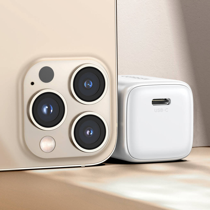 Vysokorýchlostný nabíjačka GaN USB C 30W PD Ugreen Nexode Mini - biely