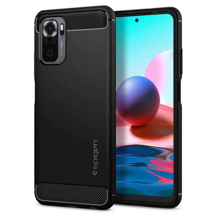 Cover SPIGEN Xiaomi Redmi Note 10 / 10S Rugged Armor Matte Black Case