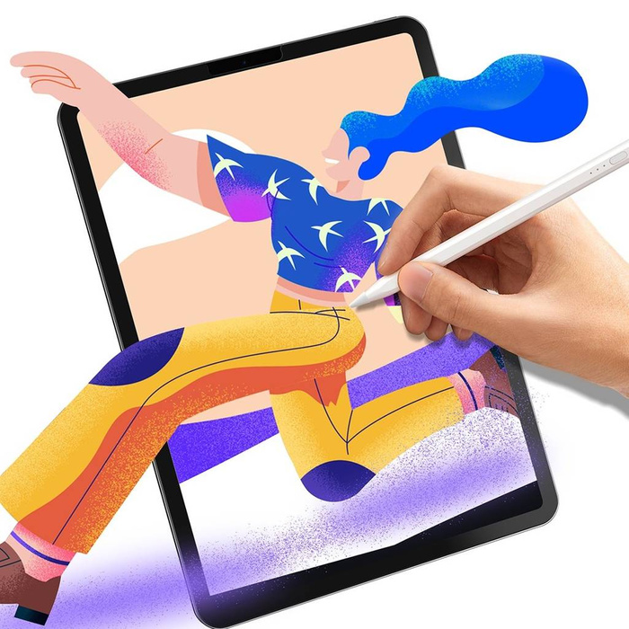 Baseus vyměnitelné silikonové hroty pro stylus 12ks. bílá (jemná)