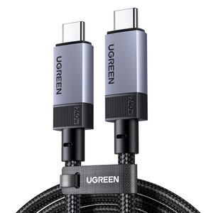 Kabel USB-C / USB-C USB4 Gen 3 Ugreen L705, 240W, 40Gbps, 1m (sterngrau)