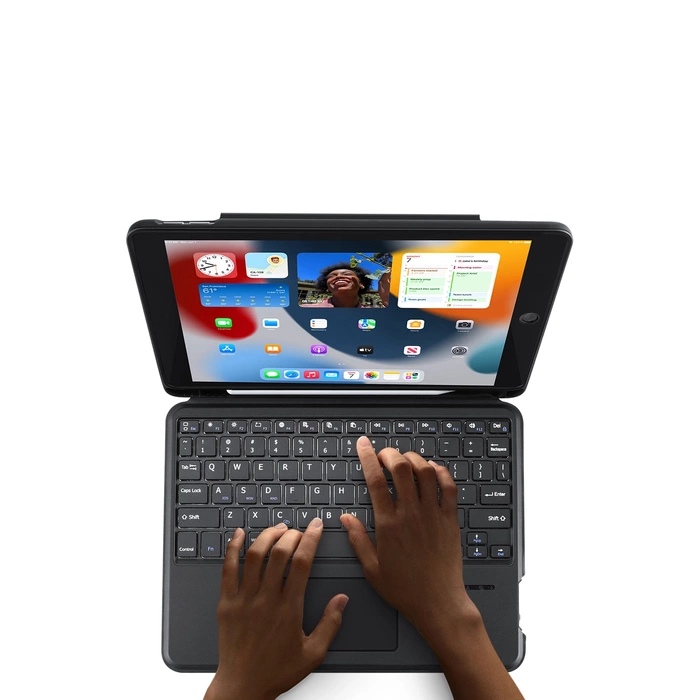 Étui avec clavier Bluetooth Dux Ducis DK Series pour Apple iPad 7/8/9 10,2&#39;&#39;/iPad Air 3/iPad Pro 10,5&#39;&#39; (2017) - Noir