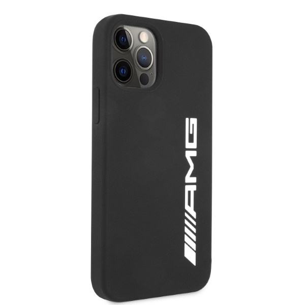 Case AMG iPhone 12 Pro Max 6.7" black/black hardcase Silicone Big Logo