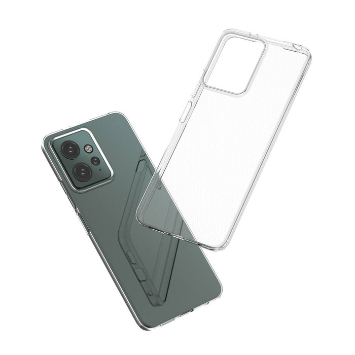 Coque en silicone Ultra Clear pour Xiaomi Redmi 12 transparente