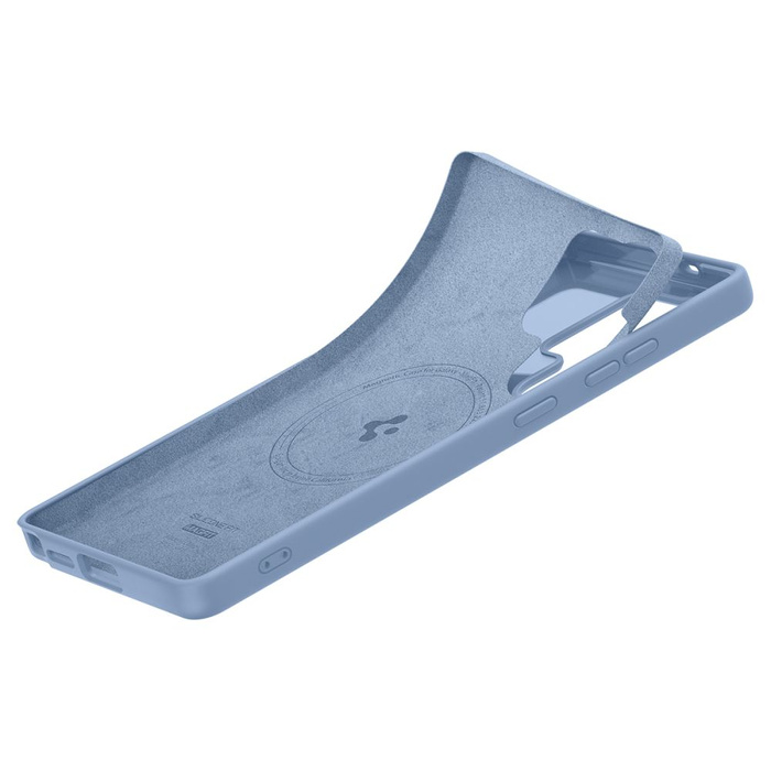 Spigen Mag MagSafe SILICONE POUR GALAXY S25 ULTRA BLEU SAPHIR