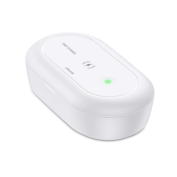 USAMS UV Sterilizer with inductive charge 10W white/white ZB138XDJ01 (US-ZB138)
