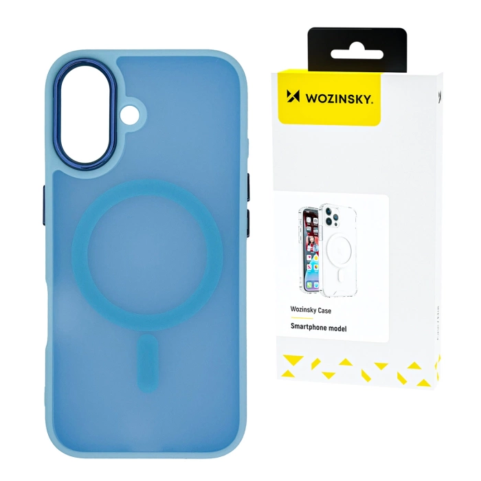 Wozinsky Fashion Case with MagSafe for Samsung Galaxy S24 FE - Blue