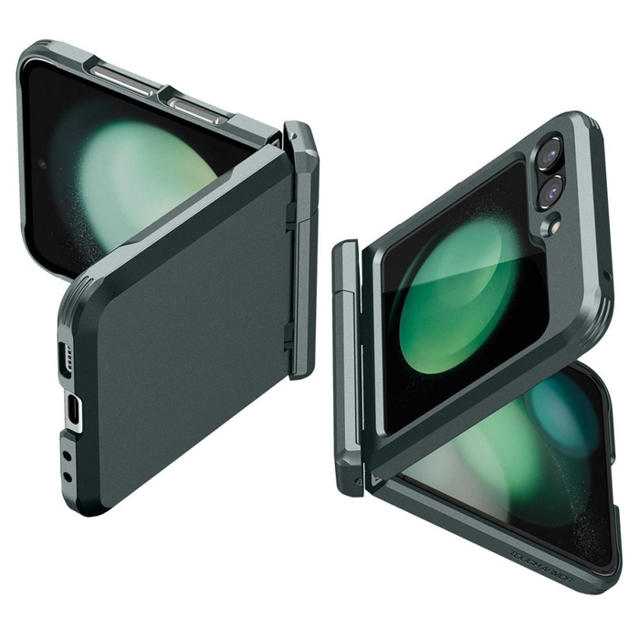 Case Spigen Tough Armor Pro Galaxy Z Flip 5 Abyss Green Case