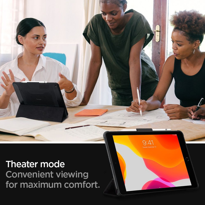 Coque SPIGEN Ipad 10.2 2019 Rugged Armor "Pro" Black Case