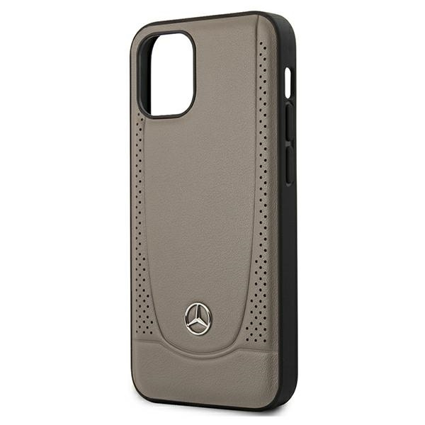 Cover Mercedes Apple iPhone 12 Mini Urban Line Brown Case