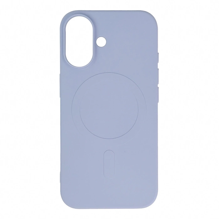 Liquid Silicone Case mit MagSafe für Samsung Galaxy S25 Edge - Lavendel