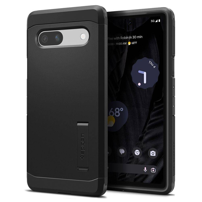 Cover Spigen Tough Armor Google Pixel 7A nero Case