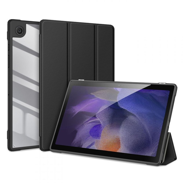 Dux Ducis Toby Armored Flip Smart Case pour Samsung Galaxy Tab A8 10.5 &#39;&#39; 2021 avec porte-stylet Noir