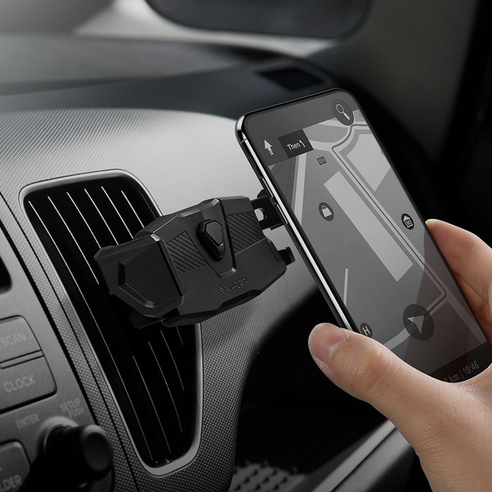 Tartó For Grille SPIGEN Click.r Vent Car Mount Black