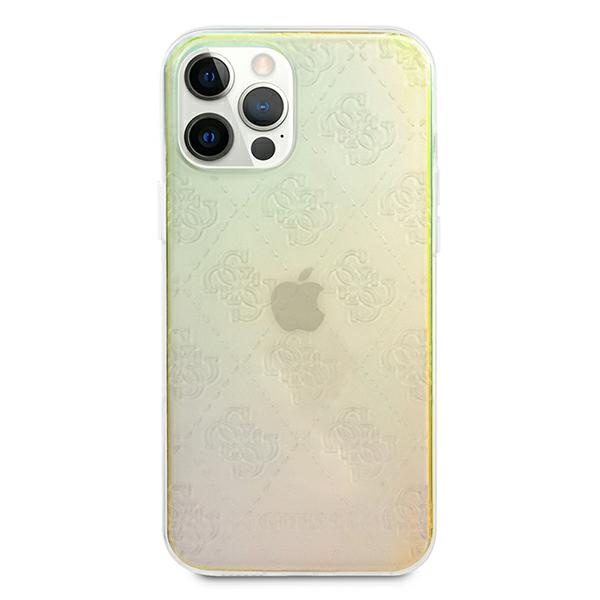 Coque GUESS Apple iPhone 12 12 Pro 6.1 4G 3D Pattern Collection GUHCP12M3D4GIRBL Opal Hardcase