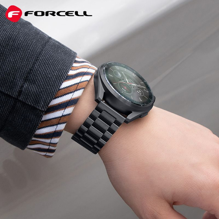 FORCELL F-DESIGN FS06 pasek do SAMSUNG Watch 22 mm czarny