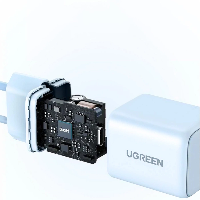 Ugreen X512 20W GaN 1x USB-C Wall Charger - Blue